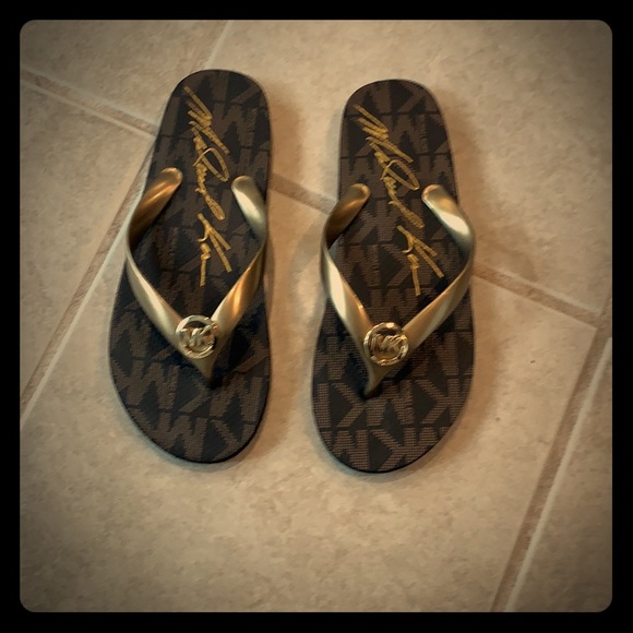 Michael Kors Flip Flops - Picture 1 of 1